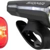 SIGMA Aura 60 Frontlicht + Nugget II Rücklicht LED Beleuchtungsset M. STVZO -Fahrradgeschäft 228454