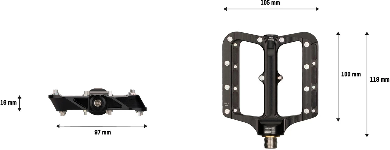 Syntace NumberNine2 Titan Plattformpedale 10 Syntace NumberNine2 Titan Plattformpedale – Bild 8