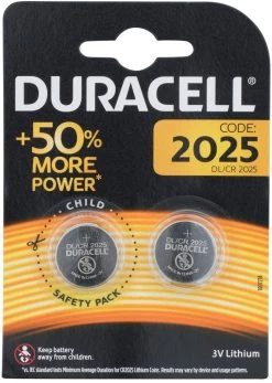 Duracell Lithiumbatterie CR2025 - 2 Stück