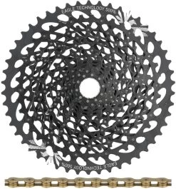 SRAM GX Eagle XG-1275 Kassette + Eagle Kette 12-fach Verschleißset -Fahrradgeschäft 338270