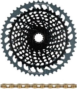 SRAM X01 Eagle XG-1295 Kassette + Eagle Kette 12-fach Verschleißset -Fahrradgeschäft 347894