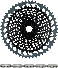 SRAM X01 Eagle XG-1295 Kassette + Eagle Kette 12-fach Verschleißset -Fahrradgeschäft 347898