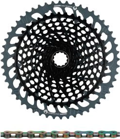 SRAM X01 Eagle XG-1295 Kassette + Eagle Kette 12-fach Verschleißset -Fahrradgeschäft 347900