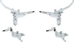 HOPE Tech 4 E4 V+h Set Scheibenbremse Mit Kunststoffleitung -Fahrradgeschäft 481824