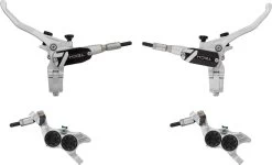 HOPE Tech 4 E4 V+h Set Scheibenbremse Mit Kunststoffleitung -Fahrradgeschäft 481827